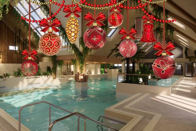 Covered Pool with Balneotherapy!