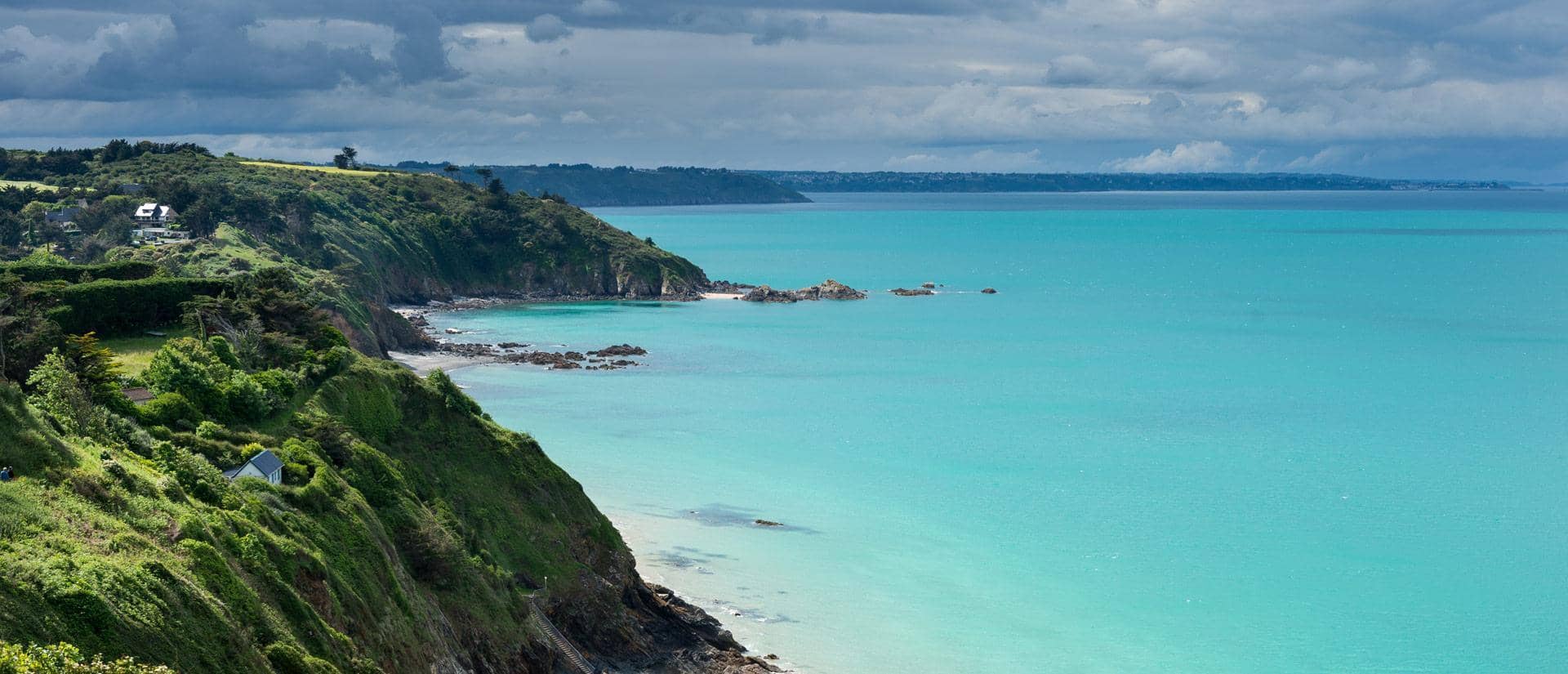 Littoral des côtes d'armor en Bretagne Nord