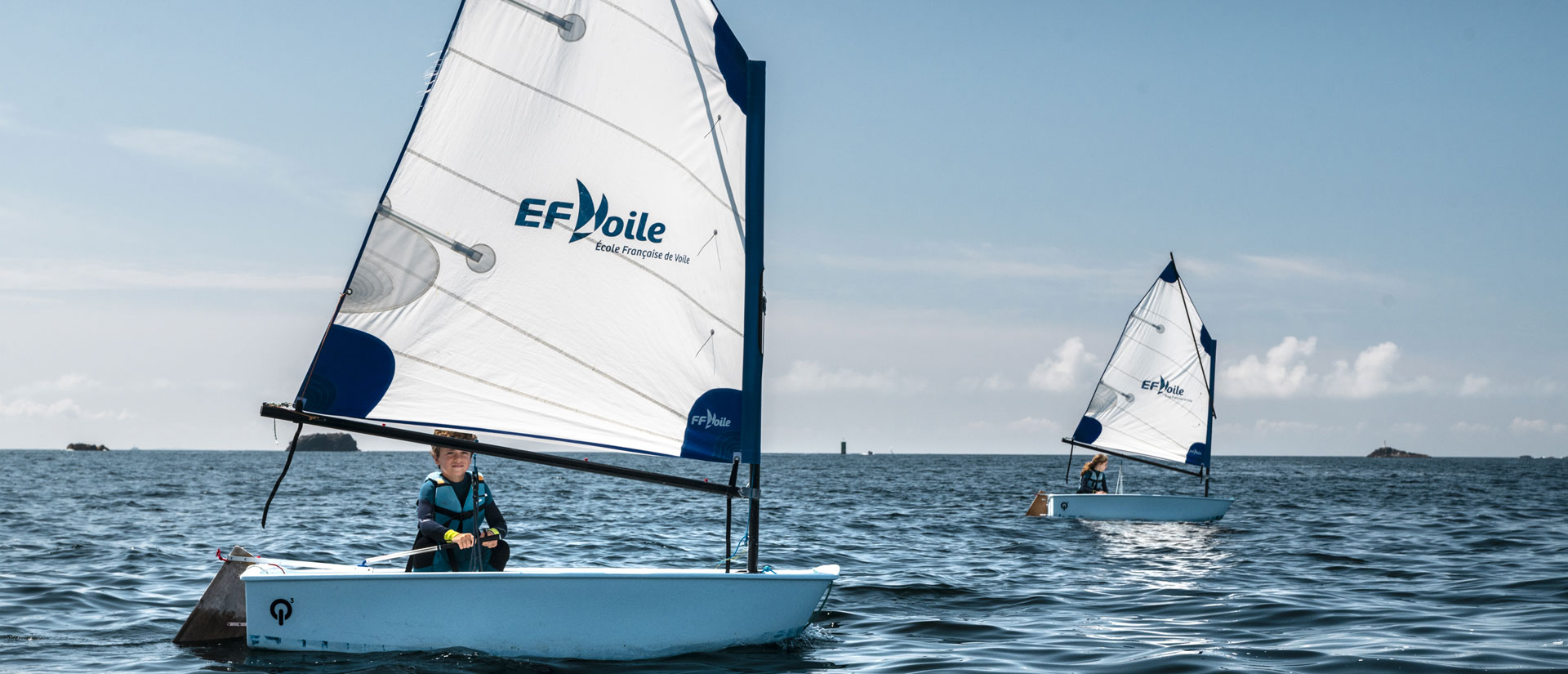 Sailing in Erquy, Brittany - Côtes-d'Armor