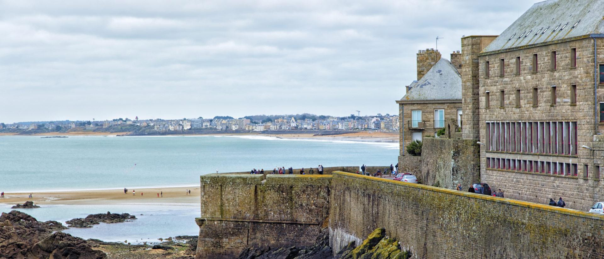 Ville de Saint-Malo en Bretagne