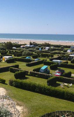  staanplaatsen op de camping in bretagne